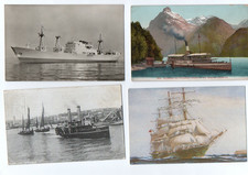 Vintage postcards boats for sale  MATLOCK