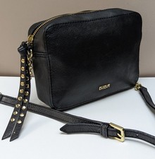 Biba black leather for sale  CHESTERFIELD