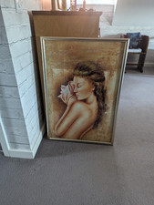 Harold signed oil for sale  DEVIZES