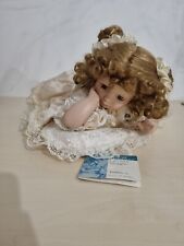 Porzellanpuppe 37cm liegend gebraucht kaufen  Zorneding
