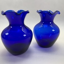 Cobalt blue glass for sale  Holley