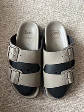 Scholl softshoe sandals for sale  EXETER