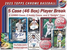 Mark Teixeira NYY 2025 Topps CHROME 5 Estojo (46 Caixa) Player Break #3 comprar usado  Enviando para Brazil