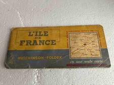 Carte hutchinson foldex d'occasion  Aubergenville