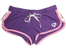 VICTORIA SECRET ROSA MICRO SHORTS TALLA PEQUEÑA PÚRPURA VINTAGE Y2K DIFÍCIL DE ENCONTRAR segunda mano  Embacar hacia Mexico