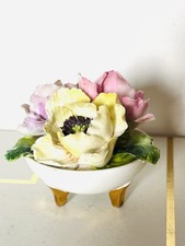 Bouquet fleurs porcelaine d'occasion  Saint-Malo