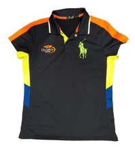 Camisa esportiva POLO 2016 Big Pony US Open Dri Fit S feminina azul marinho neon laranja azul comprar usado  Enviando para Brazil