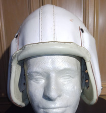 Décadas de 1940 - 1950 / Capacete de futebol / Couro / MacGregor / H612 / "Cruz de Ferro" comprar usado  Enviando para Brazil