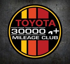 Toyota decal 300k for sale  Bristol
