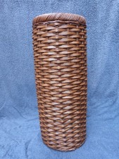 Vintage wicker umbrella for sale  WIGSTON