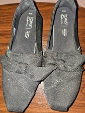 Toms alpargata black for sale  Fond Du Lac
