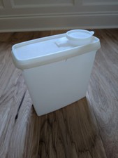 Jarro vintage Tupperware Store & Pour flip top 1 qt recipiente para bebidas cereais , usado comprar usado  Enviando para Brazil