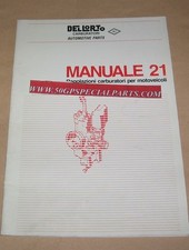 Dellorto manuale regolazione usato Dellorto manuale regolazione usato  Zevio