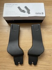 Adaptery fotelików samochodowych Mutsy EVO do Maxi Cosi, BeSafe, Kiddy, używany na sprzedaż  Wysyłka do Poland
