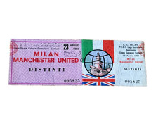 Ticket 1968 milan for sale Ticket 1968 milan for sale  DUNMOW