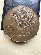 Medaille declaration droits d'occasion  Fontainebleau