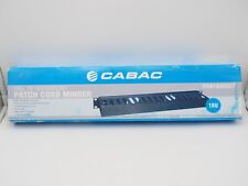 Usado, Suporte em rack Cabac PATCH CORD MINDER 19" comprar usado  Enviando para Brazil