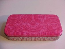 Decorative tin pink for sale  WHITLEY BAY