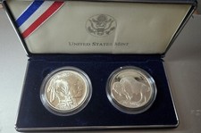 2001 Smithsonian National Museum Of The American Indian Buffalo Coins (Prata) comprar usado  Enviando para Brazil