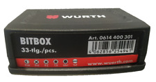 Würth bitbox 33teilig gebraucht kaufen  Schwäbisch Hall