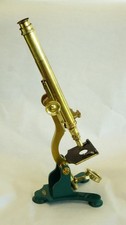 Brass monocular microscope for sale  MARKET DRAYTON