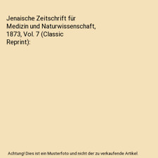 Jenaische zeitschrift medizin gebraucht kaufen  Trebbin