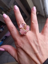 Anello ottone occhi usato  Albenga
