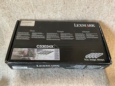 Fotocondutor Lexmark C53034X genuíno pacote com 4 itens lacrados caixa aberta comprar usado  Enviando para Brazil