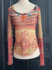 Top mesh jean d'occasion  Paris IX