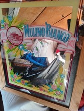 Specchio pubblicitario mulino usato  Bergamo
