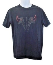 Camiseta masculina Air Jordan Michael Jordan Chicago Bulls Lg Bull preta tamanho G, usado comprar usado  Enviando para Brazil