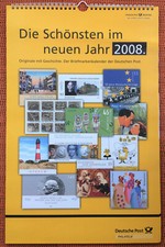 Briefmarkenkalender 2008 deuts gebraucht kaufen  Karlsruhe