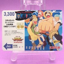 One Piece 2000 Bus Card Palha Piratas Inicial Toei Anime Primavera Justa JUMP Raro comprar usado  Enviando para Brazil
