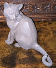 Grey cat ornament for sale  MELTON MOWBRAY
