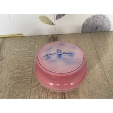 Pink glass powder for sale  WELLINGBOROUGH