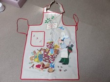 VTG BARRA DE AVENTAL PARA CHURRASCO PINTADA À MÃO B Q .. BOLSOS COM INICIAIS PARA RATOS INSETOS ANIMAIS comprar usado  Enviando para Brazil