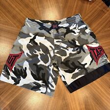 Cerca shorts de luta treino logotipo bordado vermelho camuflagem 34 masculino UFC MMA vintage comprar usado  Enviando para Brazil
