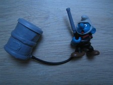Figurine schtroumpf pompier d'occasion  Nonancourt