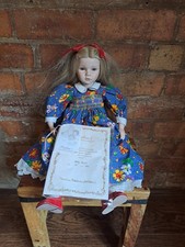 porcelain doll limited edition for sale  WEDNESBURY