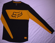 Camisa de ciclismo masculina listrada FOX Racing RANGER técnica L/S MTB tamanho P, usado comprar usado  Enviando para Brazil