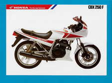 Folheto/folheto de especificações de motocicleta Honda CBX 250F comprar usado Folheto/folheto de especificações de motocicleta Honda CBX 250F comprar usado  Enviando para Brazil