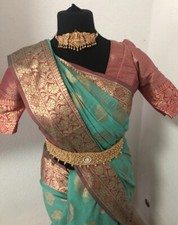 Neu indische saree gebraucht kaufen  Schwalbach