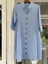 Blue shirt dress for sale  KINGSTON UPON THAMES