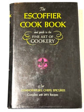 Escoffier cookbook guide for sale  Scranton