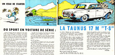 Reportage ford taunus d'occasion  Villecresnes