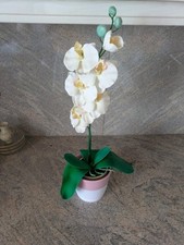 Kunstpflanze kunstblume weiß gebraucht kaufen  Iggensbach