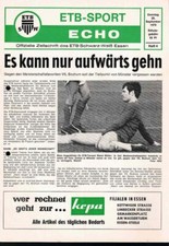 Fussball programmheft schwarz gebraucht kaufen  Wiesenbach