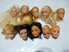 Lot têtes barbie d'occasion  Montmorency