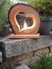 Holzlampe baumstammlampe beist gebraucht kaufen  Annaberg-Buchholz, Mildenau