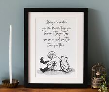 Winnie pooh quote for sale  STOURBRIDGE